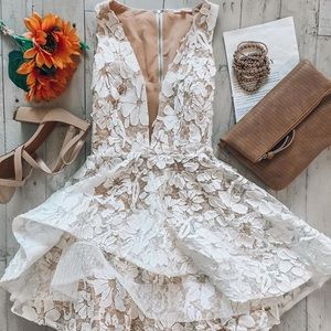 Layered Lace Dress